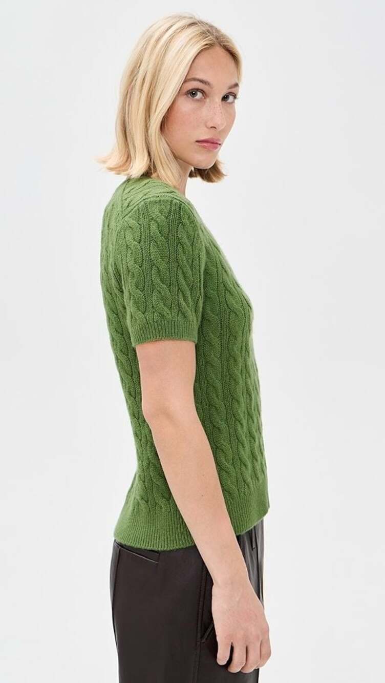 Vince Cable Short Sleeve Sweater NWT - Picture 4 of 5